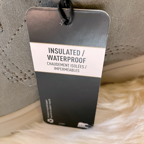 NWT Sorel Explorer 2 Drift Waterproof Boots in Gray Sz 9. - Picture 11 of 12